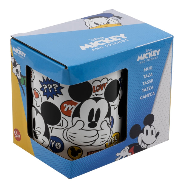 Cana pentru copii, din ceramica, Mickey Thing Multicolor, 325 ml (1)