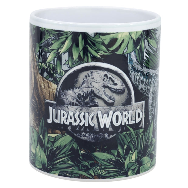 Cana pentru copii, din ceramica, Jurassic World Multicolor, 325 ml (2)