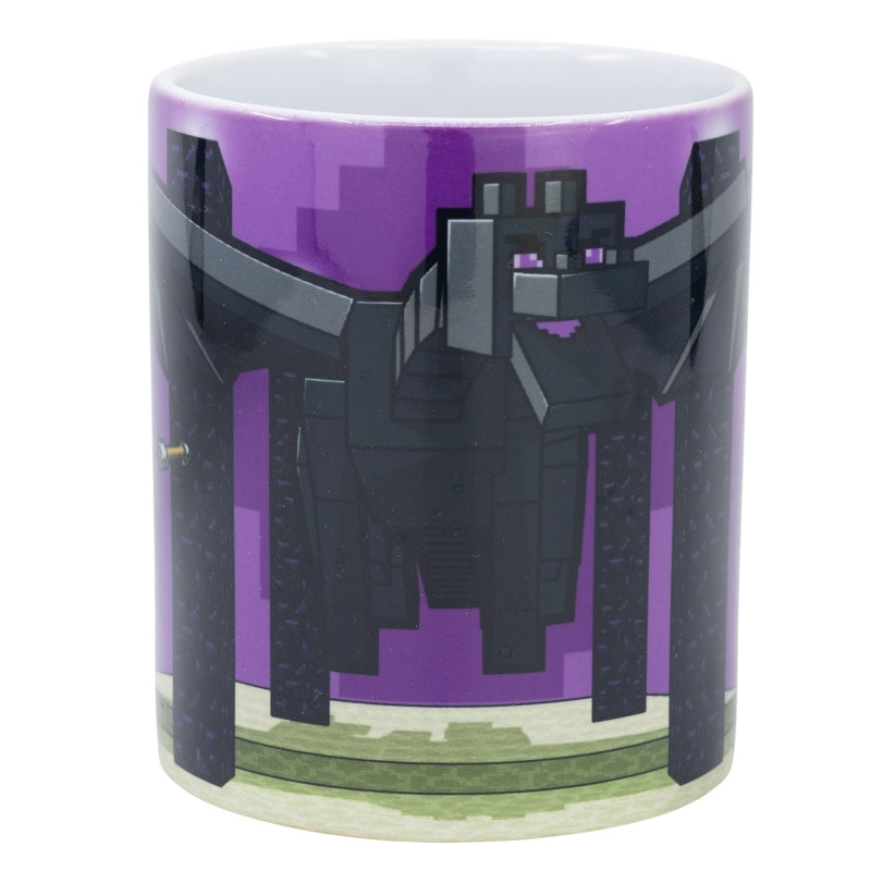 Cana pentru copii, din ceramica, Box Minecraft Multicolor, 325 ml (2)