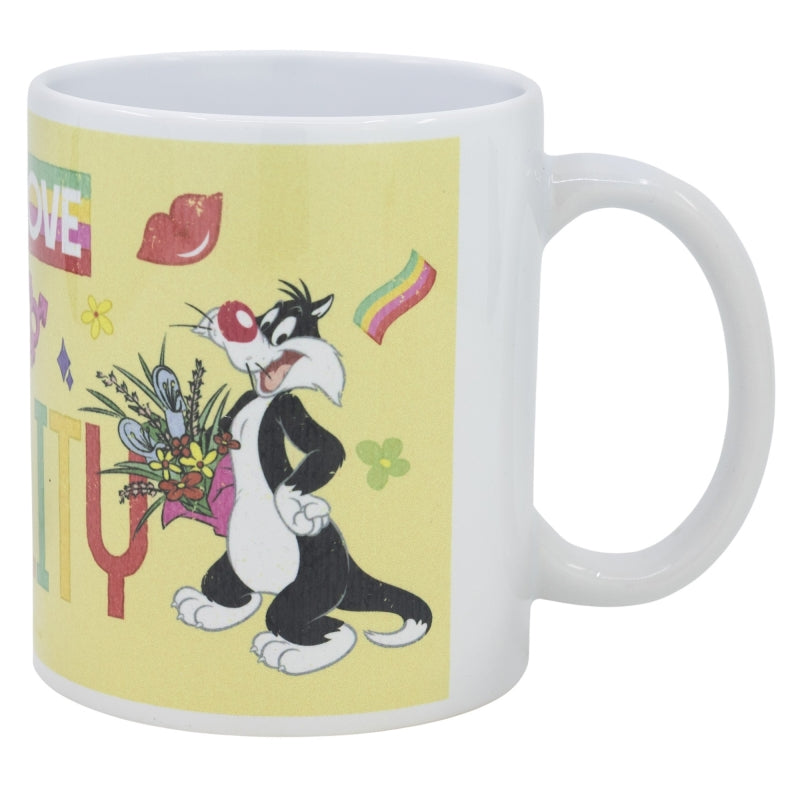 Cana pentru copii, din ceramica, Looney Tunes 1 Multicolor, 325 ml (1)