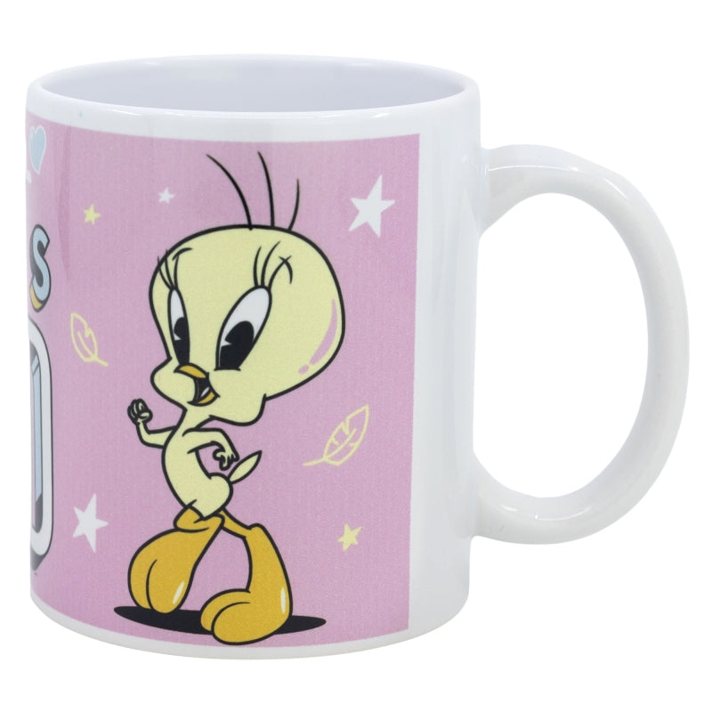 Cana pentru copii, din ceramica, Looney Tunes 2 Multicolor, 325 ml (1)