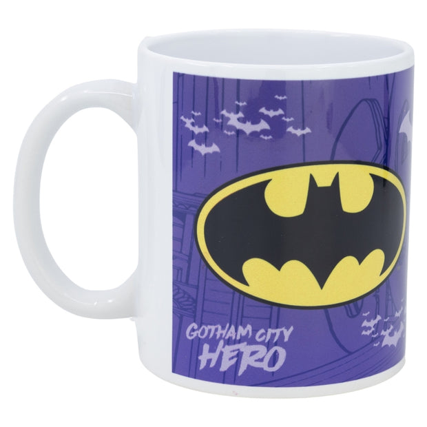 Cana pentru copii, din ceramica, Batman Multicolor, 325 ml