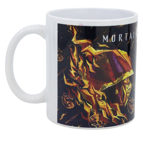 Cana pentru copii, din ceramica, Mortal Kombat Multicolor, 325 ml