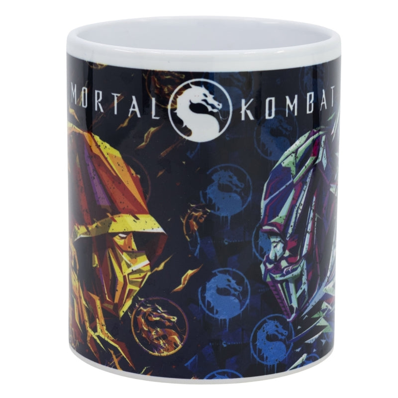 Cana pentru copii, din ceramica, Mortal Kombat Multicolor, 325 ml (2)