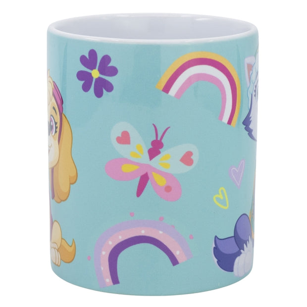 Cana pentru copii, din ceramica, Butterfly Beats Multicolor, 325 ml (1)