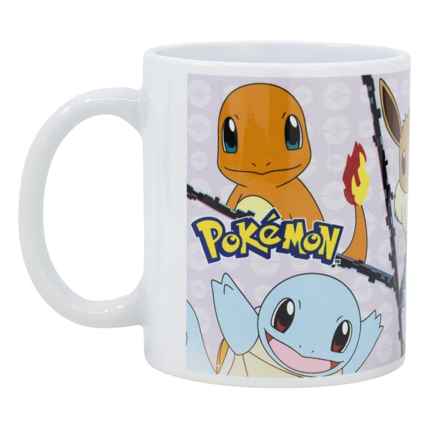 Cana pentru copii, din ceramica, Pokemon 2 Multicolor, 325 ml (1)