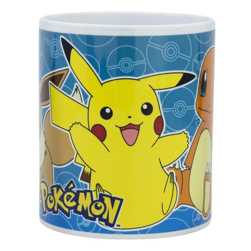 Cana pentru copii, din ceramica, Pokemon 3 Multicolor, 325 ml (2)