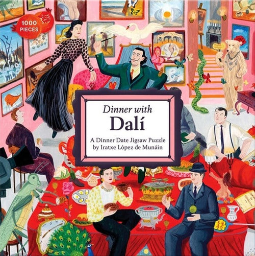 Puzzle Dinner with Dalí, 1000 piese, 27 x 27 cm