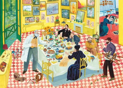 Puzzle Dinner with Monet, 1000 piese, 27 x 27 cm (1)