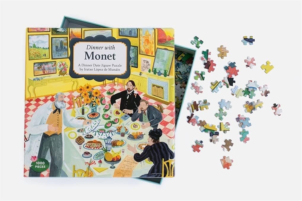 Puzzle Dinner with Monet, 1000 piese, 27 x 27 cm (2)