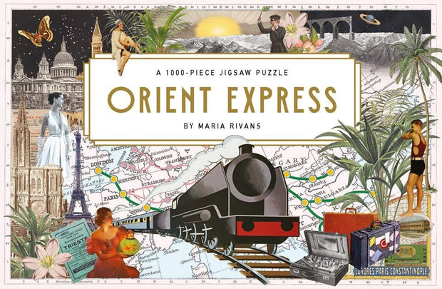 Puzzle Orient Express A, 1000 piese, 25,5 x 16,5 cm