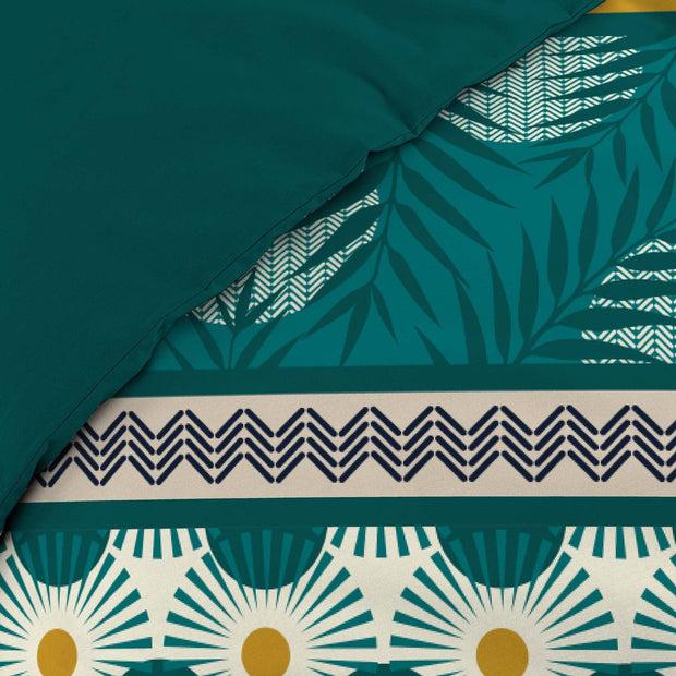 Lenjerie de pat din bumbac, Lauralys Multicolor, 240 x 220 cm (5)