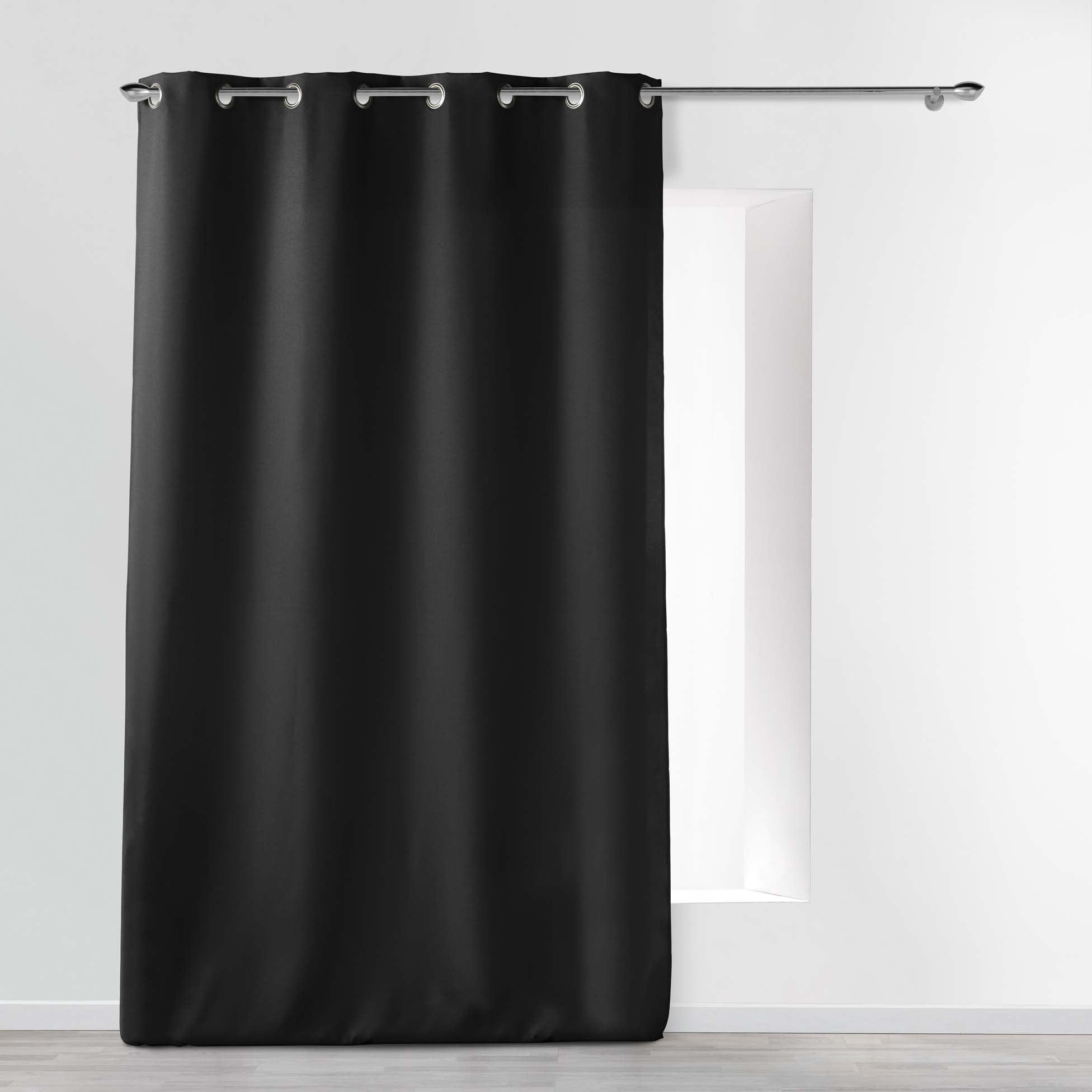 Draperie Essentiel Negru, 140 x 260 cm