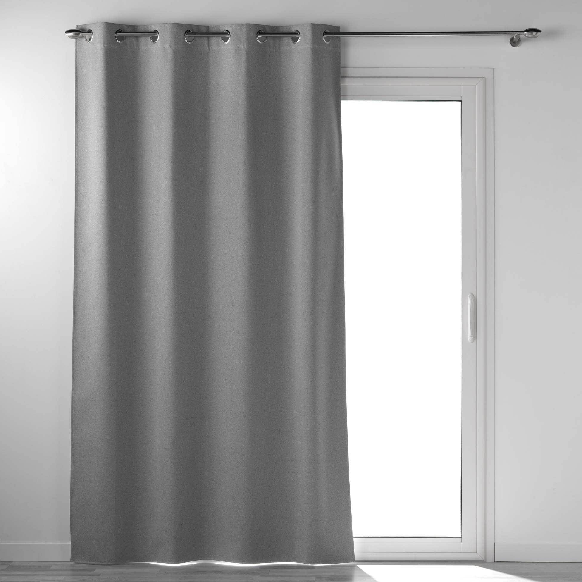 Draperie Blackout Occultiss Gri, 135 x 260 cm