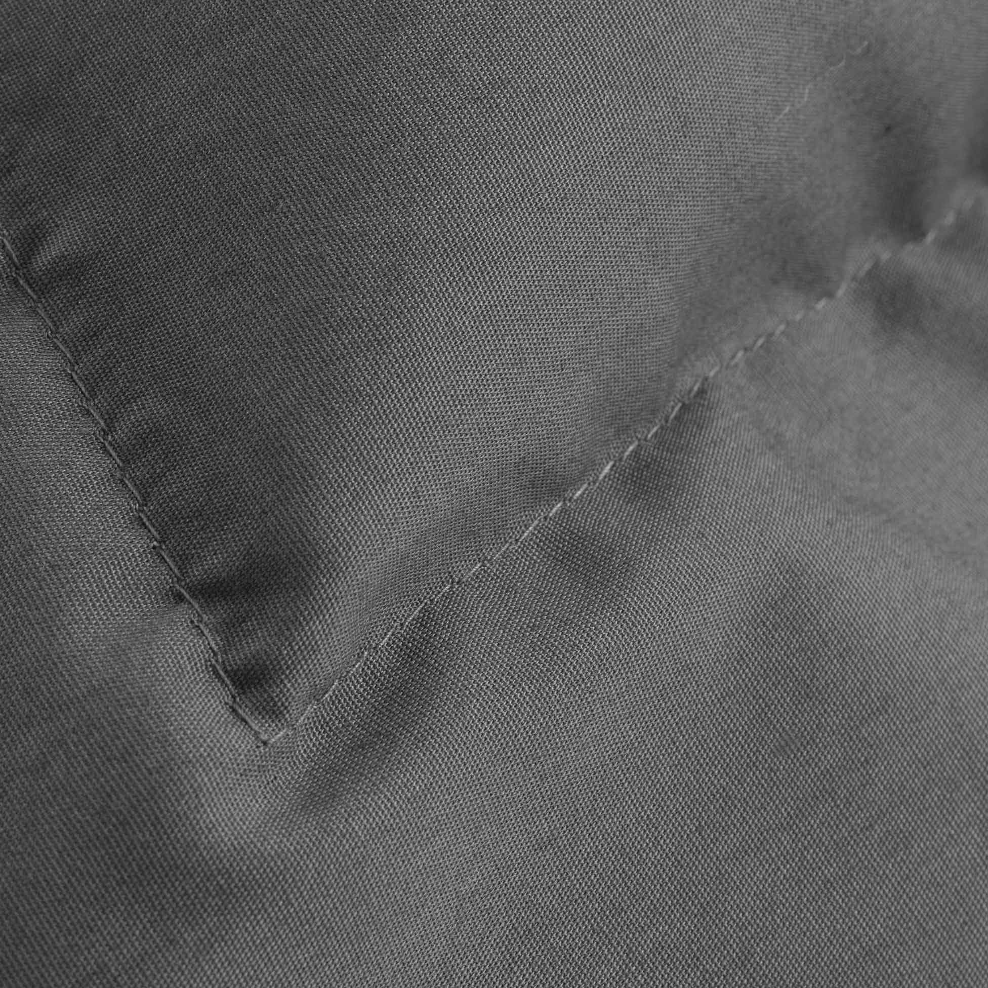 Lenjerie de pat din bumbac, Satinea Antracit, 240 x 220 cm (4)