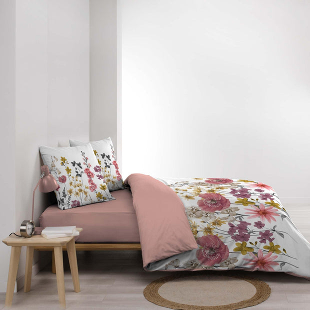 Lenjerie de pat din bumbac, Rosine Multicolor, 260 x 240 cm (3)