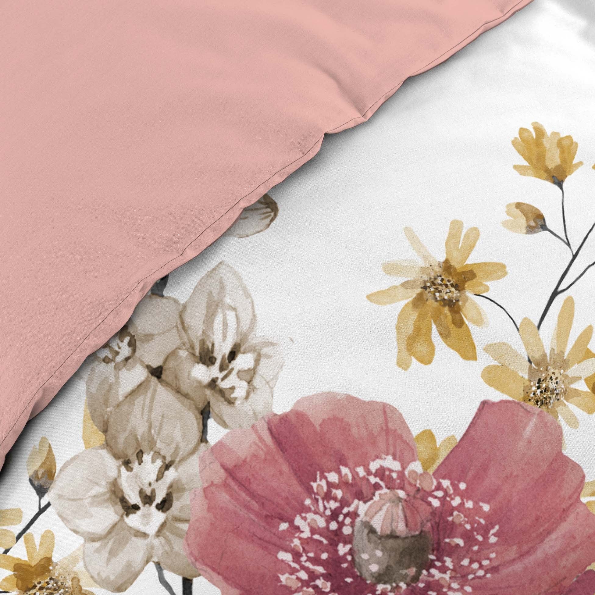 Lenjerie de pat din bumbac, Rosine Multicolor, 260 x 240 cm (4)