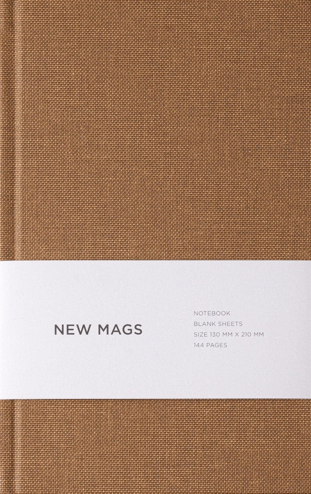 NewMags Agenda Notebook Brown - Hardcover/Blank, in Limba Engleza