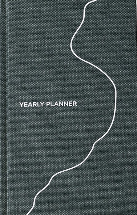 Agenda Yearly Planner (Green), Atelier Aarhus, in Limba Engleza