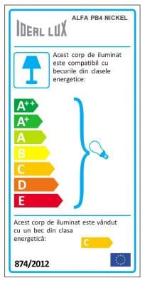 IdealLux Aplica Alfa PB4