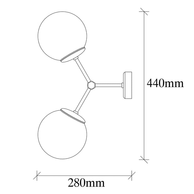 Asir Aplica Damar 6342 Negru / Alb