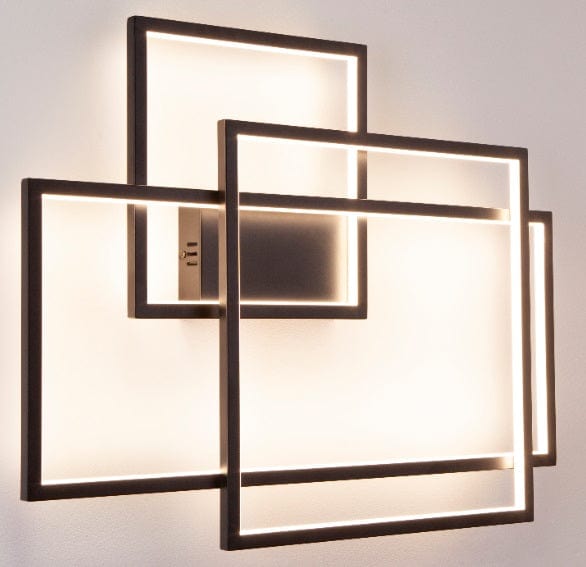 Maxlight Aplica Geometric W0233D Negru