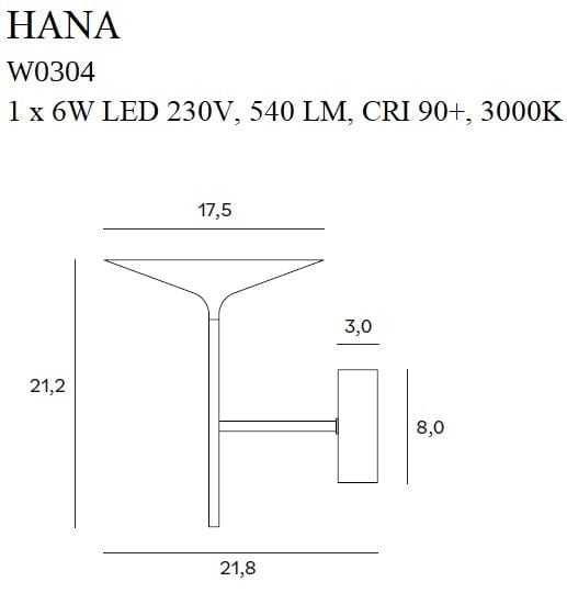 Aplica Hana W0304 Auriu (1)