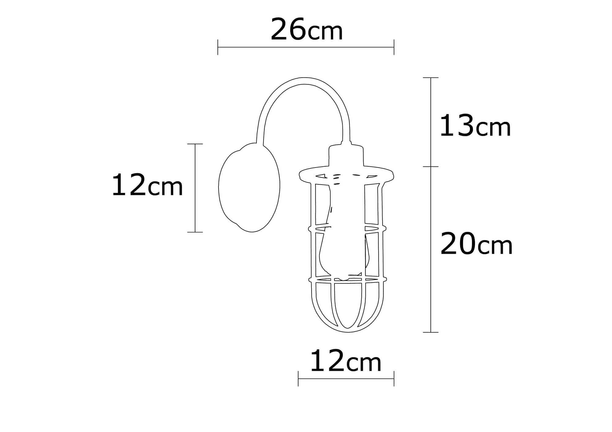 Aplica Kimil N-1079 Negru / Auriu (3)