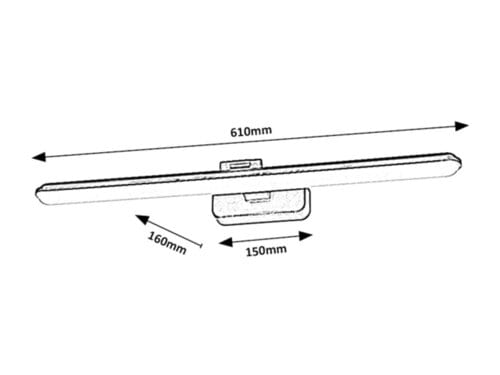 Aplica Nabil 71148 Alb Mat (6)