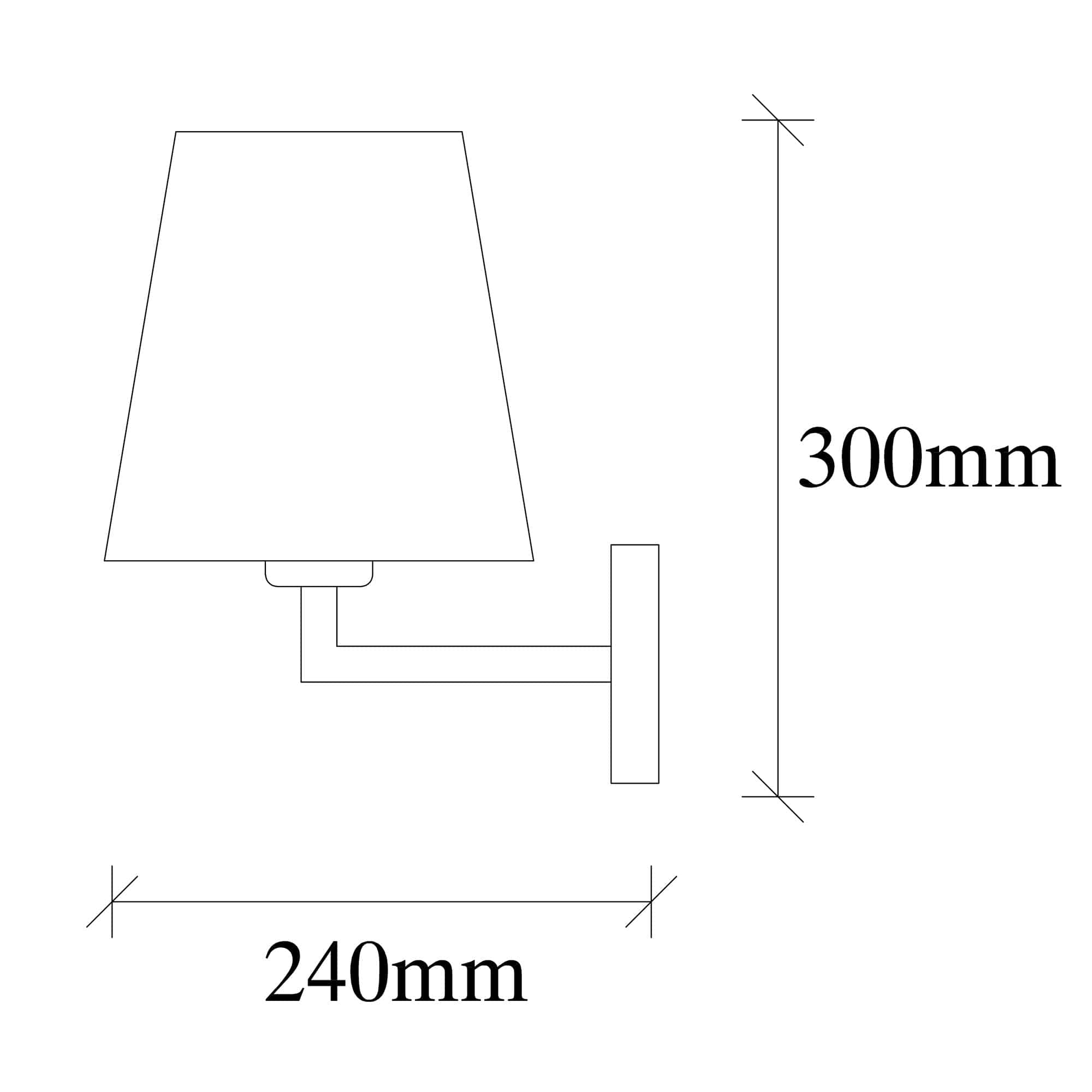 Asir Aplica Profil 4654 Negru / Auriu