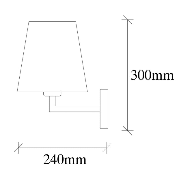 Asir Aplica Profil 4654 Negru / Auriu