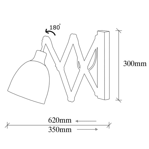 Aplica Sivani MR-725 Antracit / Alama (5)