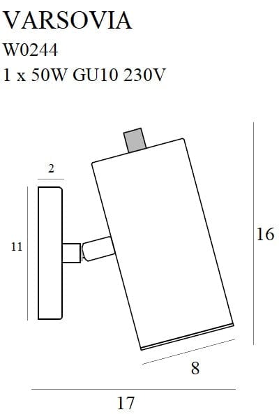 Aplica Varsovia W0244 Alama (1)