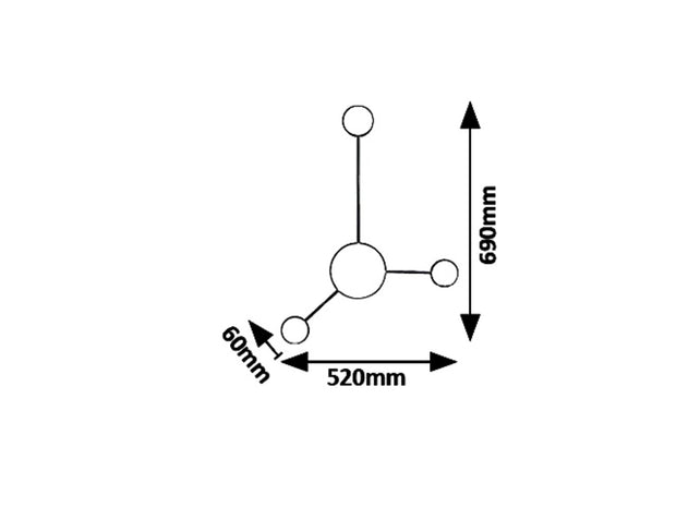 Aplica Amadeo 6259 Negru (4)