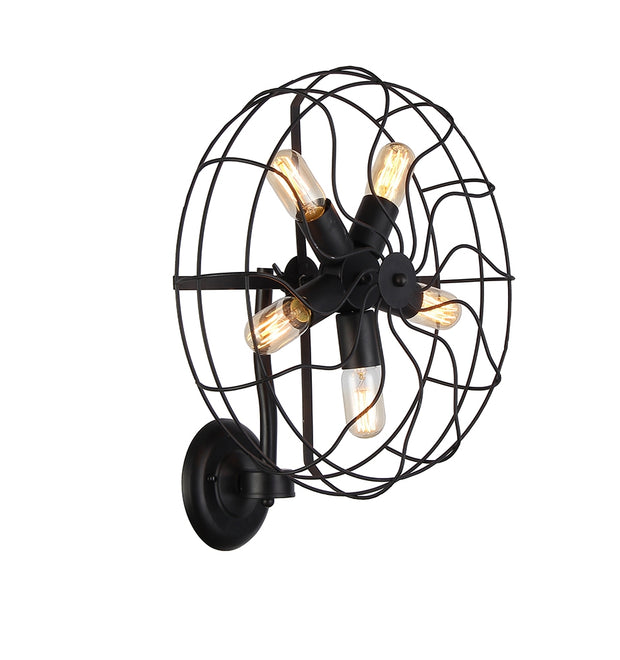 Aplica Fan Negru, AZ1349