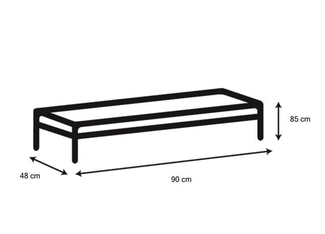 Actona Banca din MDF cu spatiu de depozitare si perna sezut detasabila, Aster Alb / Bej, l90xA48xH85 cm