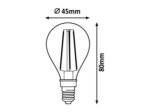 Bec Filament LED 1399 Clear (1)