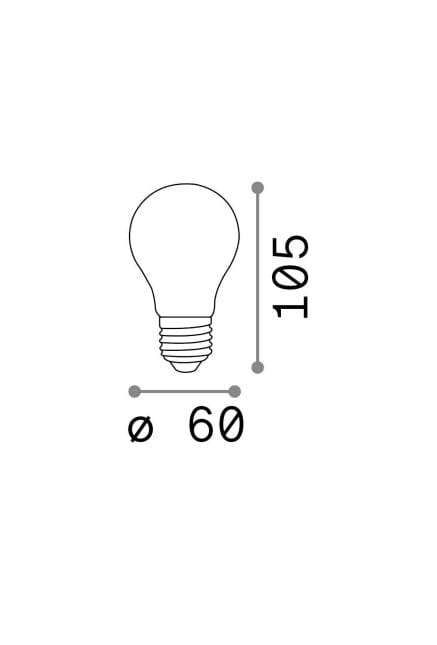 Bec LED E24 Goccia Alb (1)