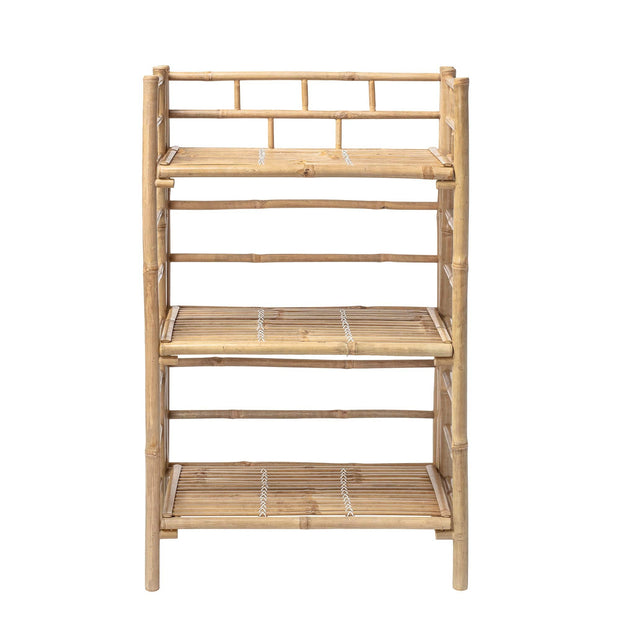 Bloomingville Biblioteca din bambus, pentru copii, Zep Natural, l66xA37xH105 cm