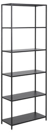 Actona Biblioteca din metal Newcastle Big Negru, l69,5xA30xH185 cm