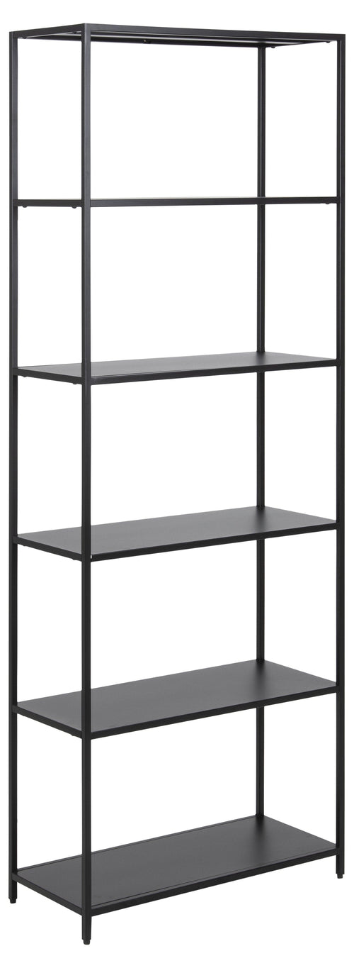 Actona Biblioteca din metal Newcastle Big Negru, l69,5xA30xH185 cm