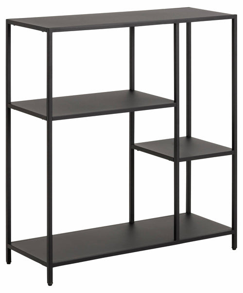 Actona Biblioteca din metal Newcastle Large Negru, l79,5xA30xH86 cm