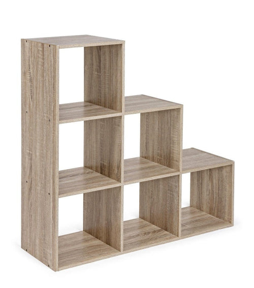 Biblioteca din pal, Mila Stair Natural, l30xA29,7xH91,2 cm