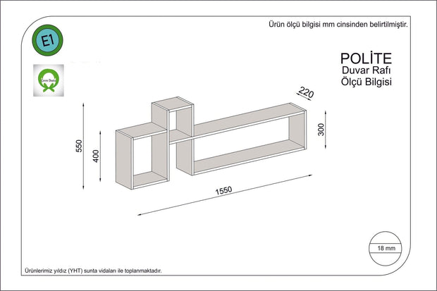 Biblioteca din pal, Puzzle Alb, l191xA22xH191 cm - SomProduct Romania