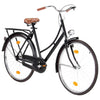 Bicicleta olandeza, cadru metalic, Dutch Bike Negru / Maro