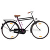 Bicicleta olandeza, cadru metalic, Dutch Bike Negru / Maro (3)