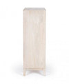 Bizzotto Cabinet din lemn de mango, cu 4 usi, Archita High Natural, l85xA42xH123 cm