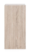 Bizzotto Cabinet din pal, cu 1 usa, Maelle Stejar Sonoma, l30xA29xH61 cm