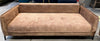 Puszman Canapea Extensibila, 3 Locuri, Lada de Depozitare, tapitata cu stofa, Perne Incluse, Osaka Camel, l233xA103xH90 cm