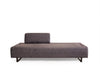 Asir Canapea Infinity Antracit Functie Sleep, cu Spuma Poliuretanica, 3 Locuri, Suprafata de Dormit 210x90 cm, tapitata cu Stofa Easy Clean, Spatar si Cotiere Detasabile, Masuta de Cafea si Perne Incluse, l220xA90xH80 cm